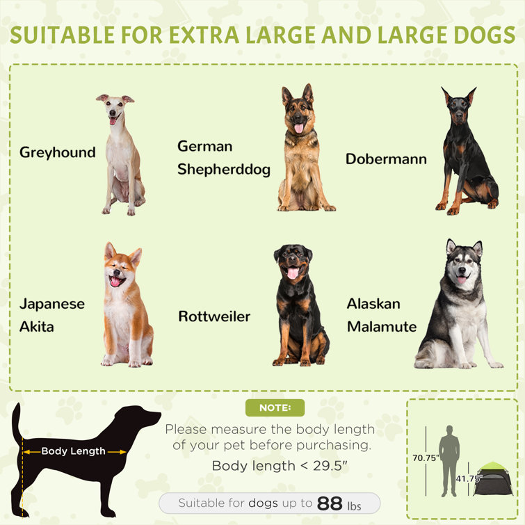 Pop up clearance dog tent large